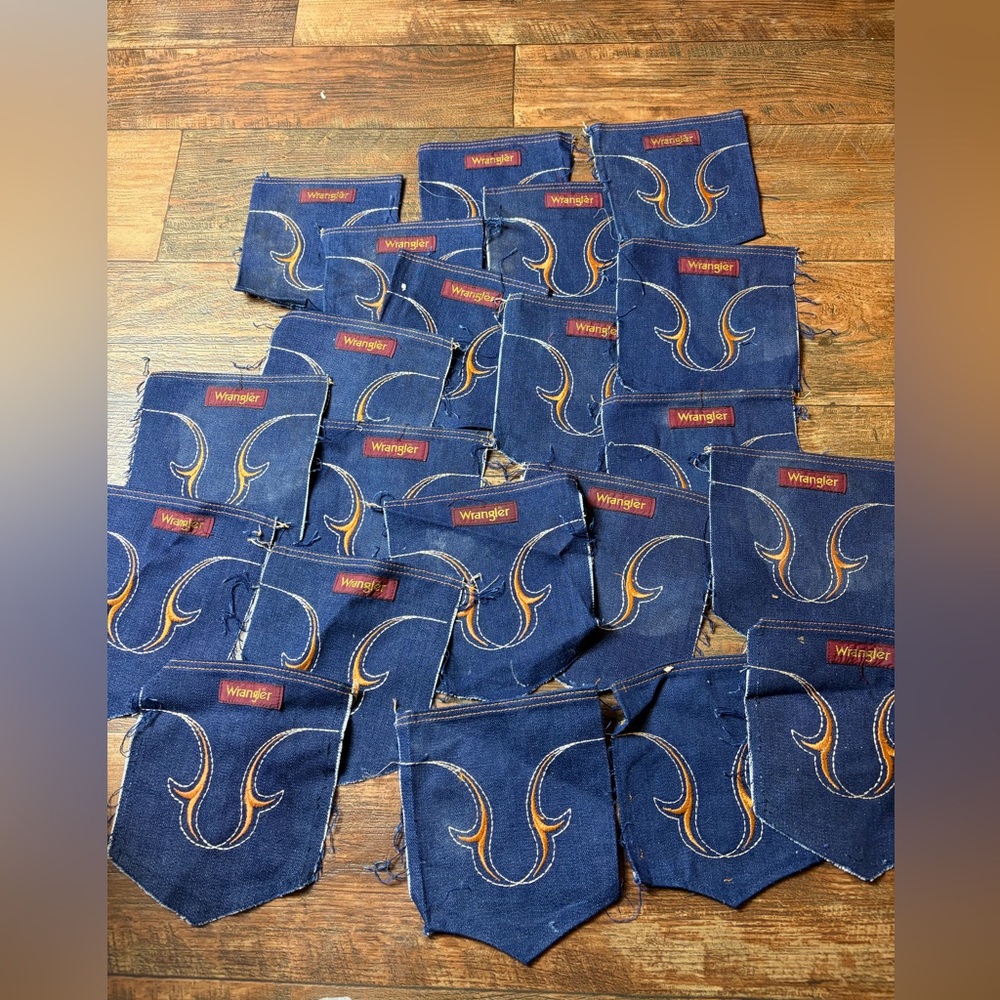Lot of Wrangler Pockets - 20 -crafting quilting